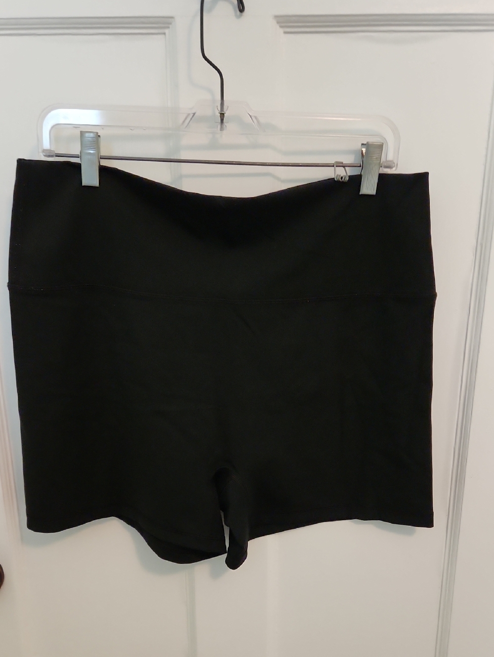 aerie Black High-Rise Bike Shorts